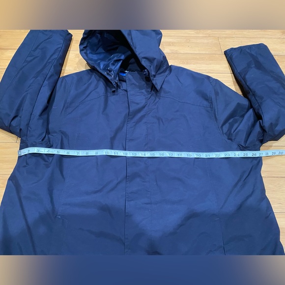 Lands End for America Airlines Primaloft Jacket Men’s Sz XL 3 In 1 Parka Blue - Picture 8 of 11